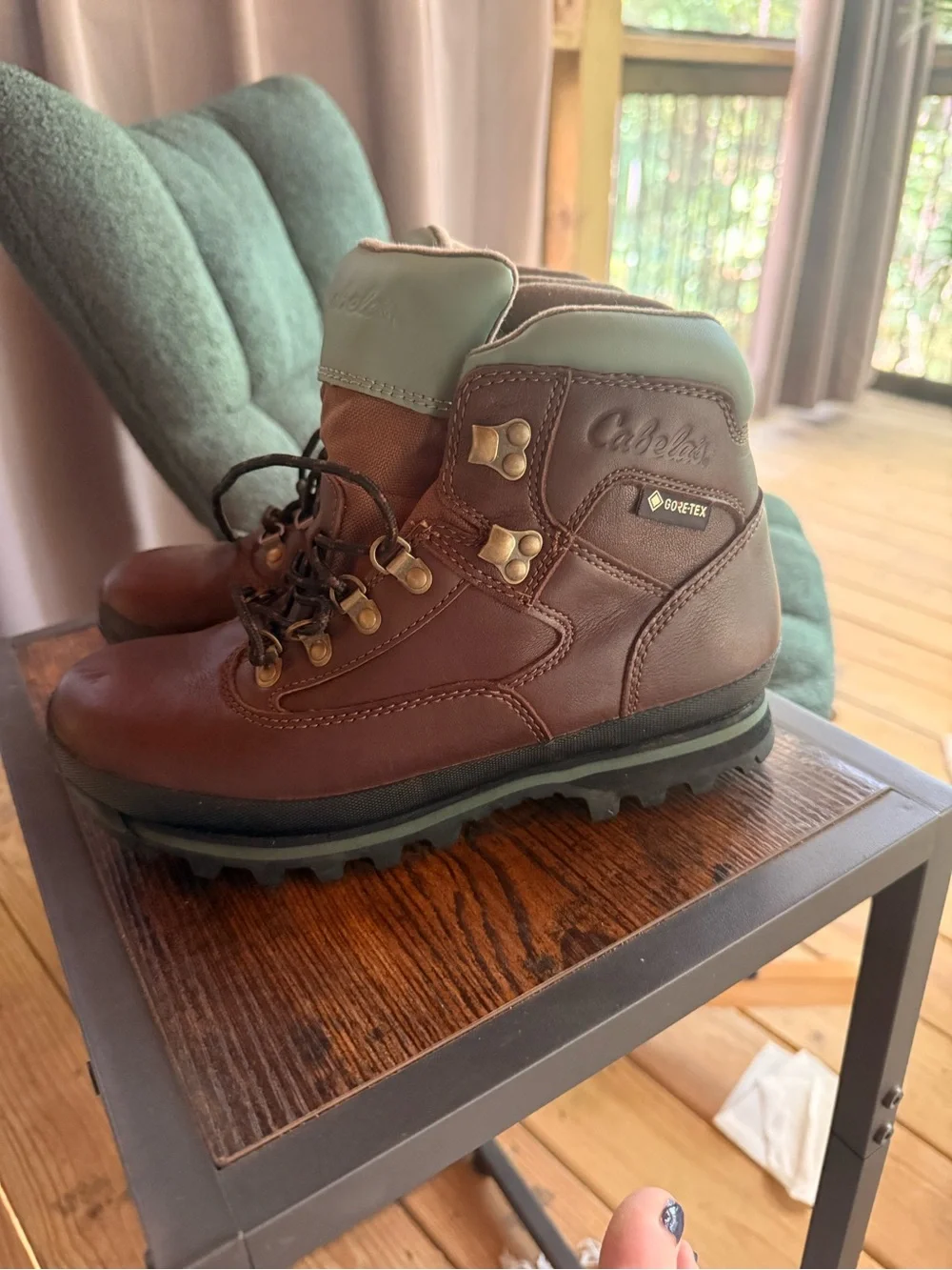 PRICE DROP!! Cabela's Women’s Rimrock Brown Waterproof Hiking Boots